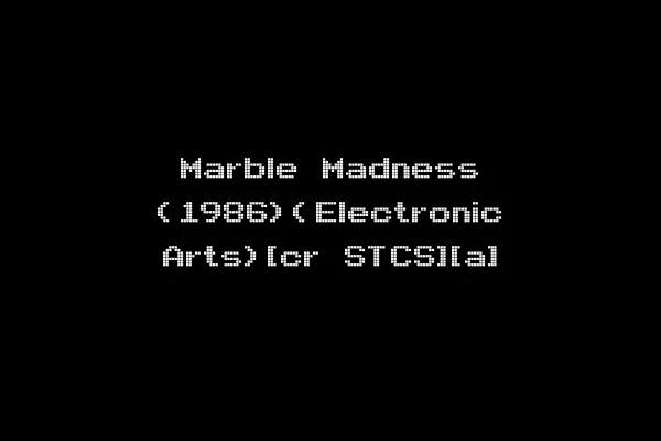 Marble Madness (1986)(Electronic Arts)[cr STCS][a]