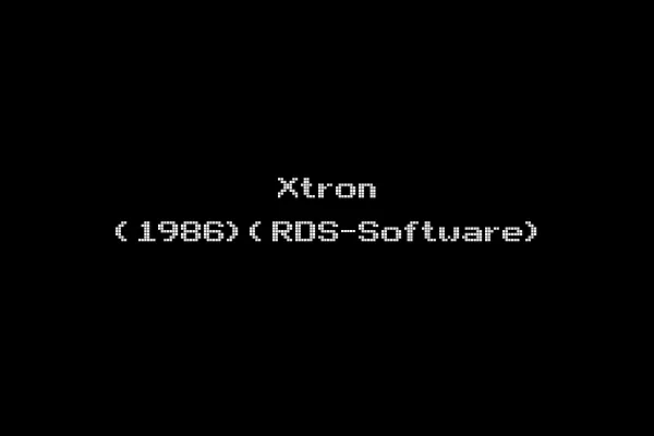 Xtron (1986)(RDS-Software)