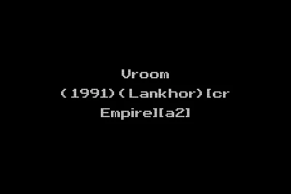 Vroom (1991)(Lankhor)[cr Empire][a2]