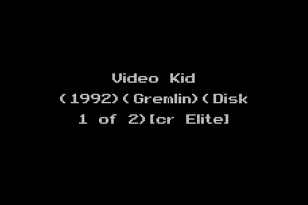 Video Kid (1992)(Gremlin)(Disk 1 of 2)[cr Elite]
