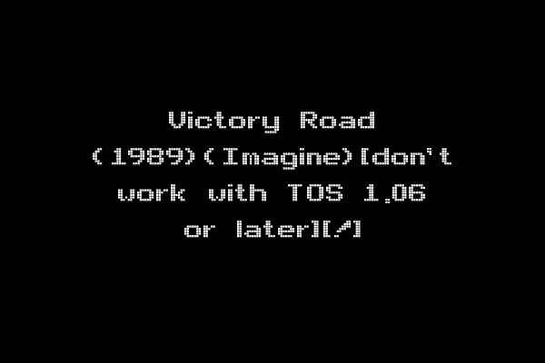 Victory Road (1989)(Imagine)[don't work with TOS 1.06 or later][!]