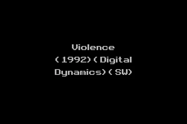 Violence (1992)(Digital Dynamics)(SW)