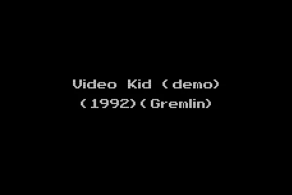 Video Kid (demo) (1992)(Gremlin)