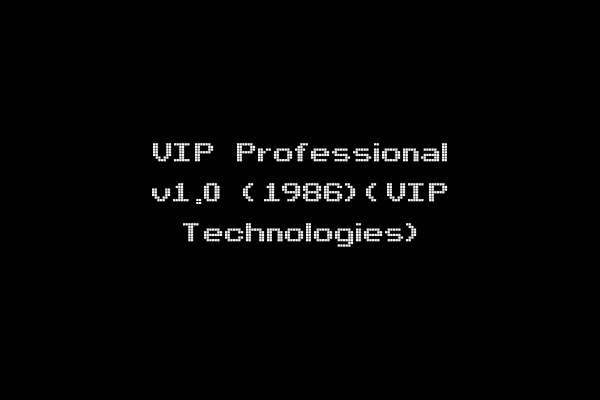 VIP Professional v1.0 (1986)(VIP Technologies)