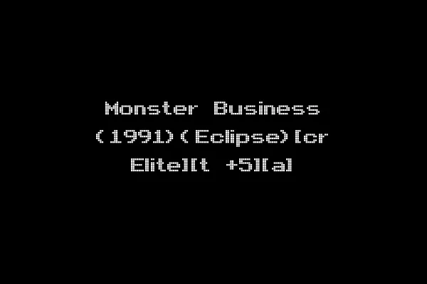 Monster Business (1991)(Eclipse)[cr Elite][t +5][a]