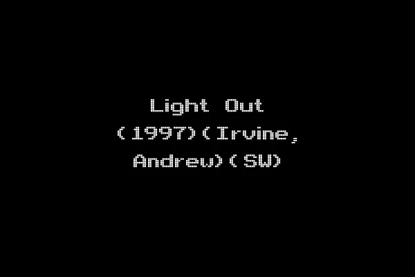 Light Out (1997)(Irvine, Andrew)(SW)
