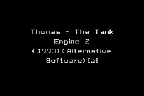 Thomas - The Tank Engine 2 (1993)(Alternative Software)[a]