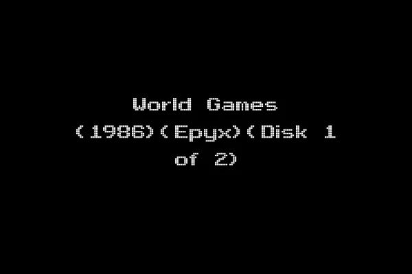 World Games (1986)(Epyx)(Disk 1 of 2)