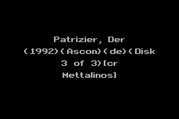 Patrizier, Der (1992)(Ascon)(de)(Disk 3 of 3)[cr Mettalinos]