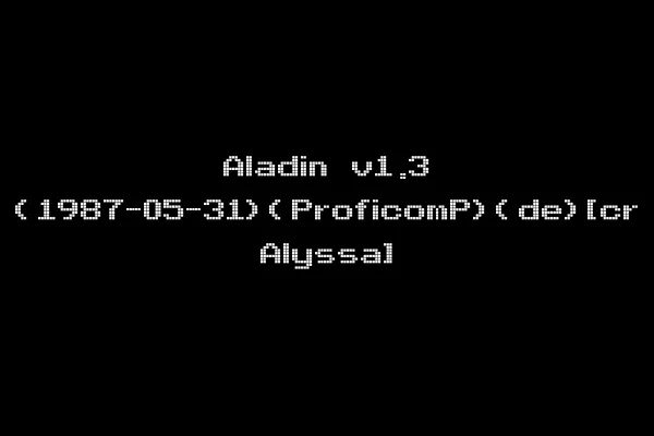 Aladin v1.3 (1987-05-31)(ProficomP)(de)[cr Alyssa]