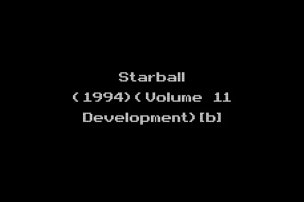 Starball (1994)(Volume 11 Development)[b]