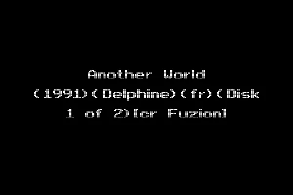 Another World (1991)(Delphine)(fr)(Disk 1 of 2)[cr Fuzion]