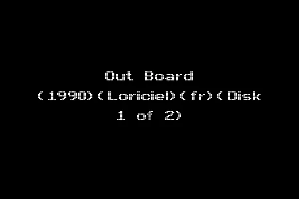 Out Board (1990)(Loriciel)(fr)(Disk 1 of 2)