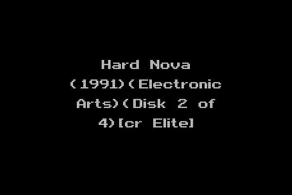 Hard Nova (1991)(Electronic Arts)(Disk 2 of 4)[cr Elite]
