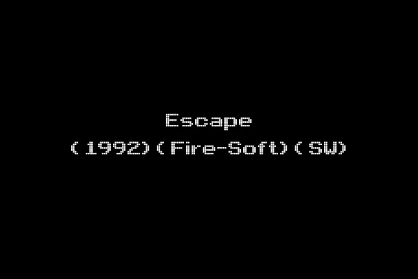 Escape (1992)(Fire-Soft)(SW)