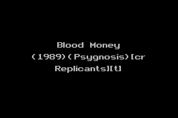 Blood Money (1989)(Psygnosis)[cr Replicants][t]