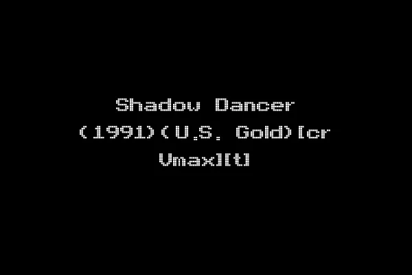 Shadow Dancer (1991)(U.S. Gold)[cr Vmax][t]