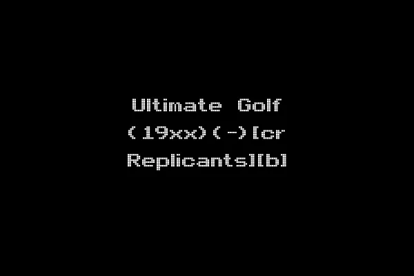 Ultimate Golf (19xx)(-)[cr Replicants][b]