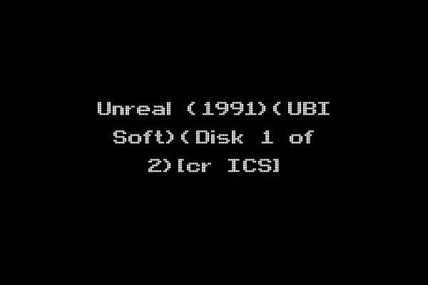 Unreal (1991)(UBI Soft)(Disk 1 of 2)[cr ICS]
