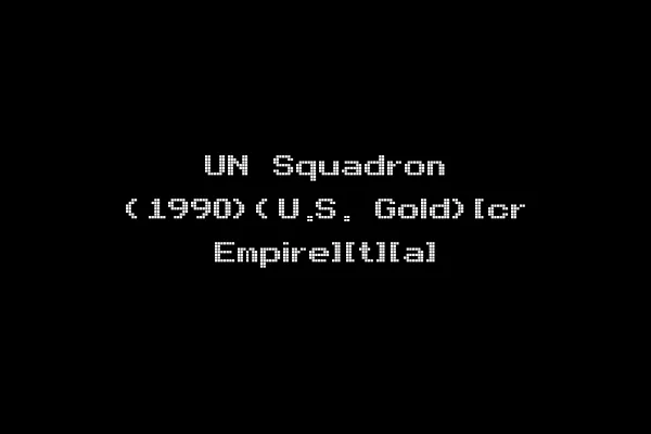 UN Squadron (1990)(U.S. Gold)[cr Empire][t][a]