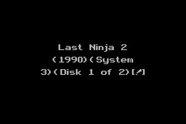 Last Ninja 2 (1990)(System 3)(Disk 1 of 2)[!]
