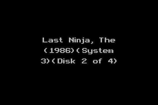 Last Ninja, The (1986)(System 3)(Disk 2 of 4)