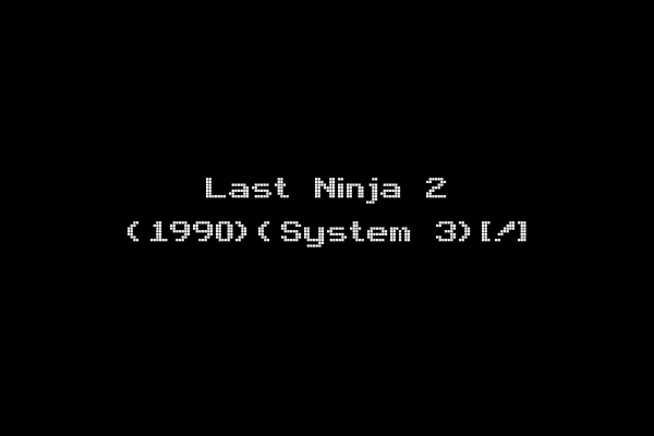 Last Ninja 2 (1990)(System 3)[!]