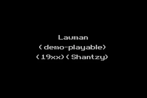 Lawman (demo-playable) (19xx)(Shantzy)