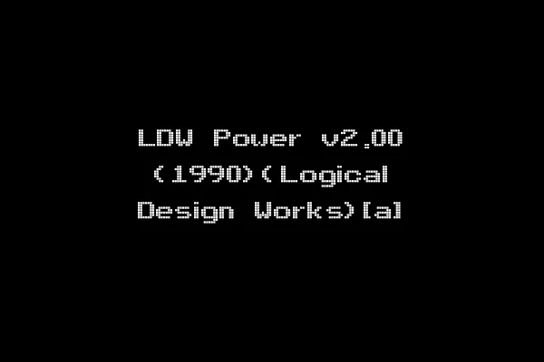 LDW Power v2.00 (1990)(Logical Design Works)[a]