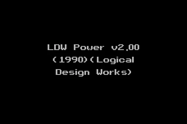 LDW Power v2.00 (1990)(Logical Design Works)