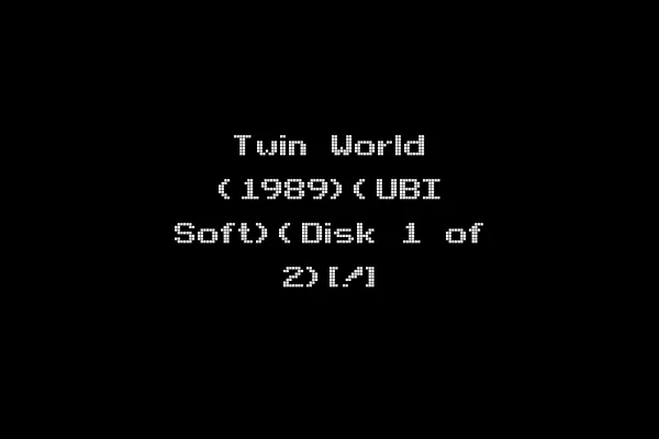 Twin World (1989)(UBI Soft)(Disk 1 of 2)[!]