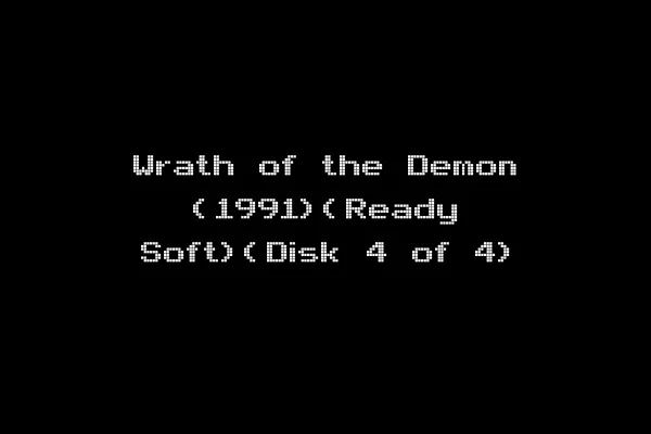 Wrath of the Demon (1991)(Ready Soft)(Disk 4 of 4)