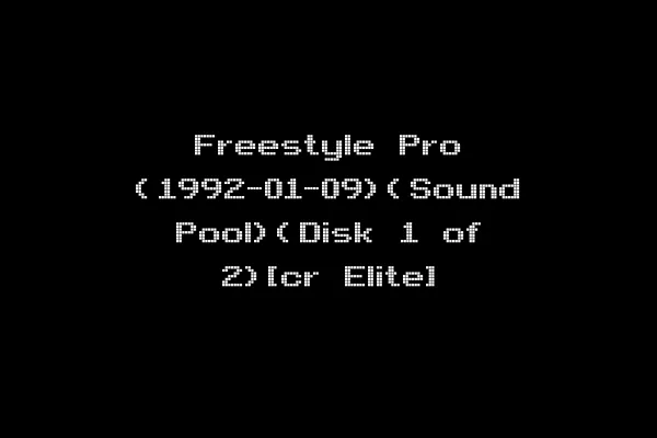 Freestyle Pro (1992-01-09)(Sound Pool)(Disk 1 of 2)[cr Elite]