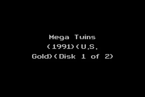 Mega Twins (1991)(U.S. Gold)(Disk 1 of 2)