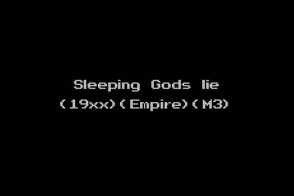 Sleeping Gods lie (19xx)(Empire)(M3)