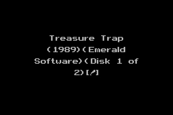 Treasure Trap (1989)(Emerald Software)(Disk 1 of 2)[!]
