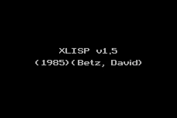 XLISP v1.5 (1985)(Betz, David)