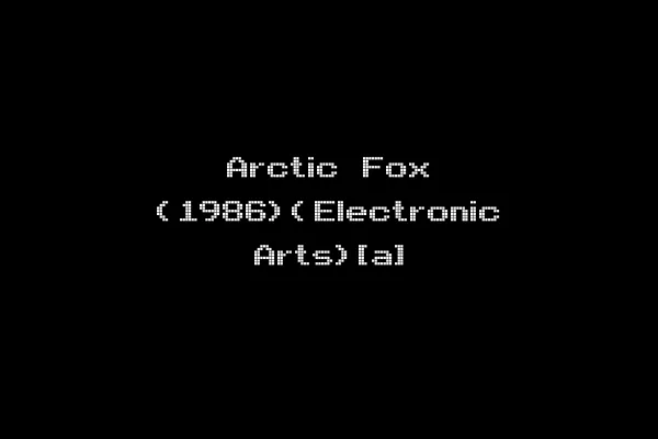 Arctic Fox (1986)(Electronic Arts)[a]