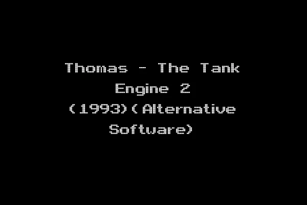 Thomas - The Tank Engine 2 (1993)(Alternative Software)