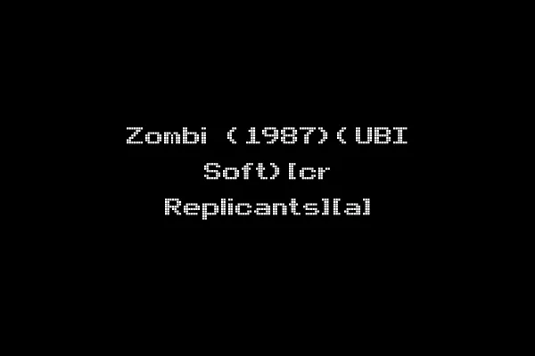 Zombi (1987)(UBI Soft)[cr Replicants][a]