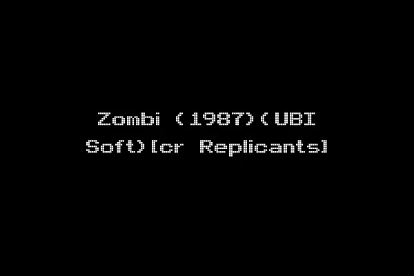 Zombi (1987)(UBI Soft)[cr Replicants]