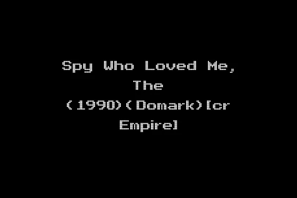 Spy Who Loved Me, The (1990)(Domark)[cr Empire]