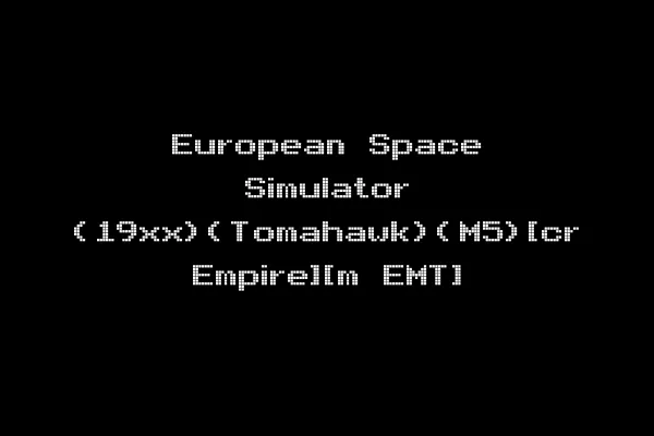European Space Simulator (19xx)(Tomahawk)(M5)[cr Empire][m EMT]