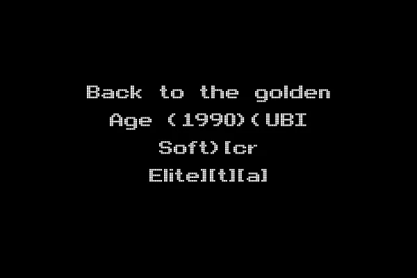 Back to the golden Age (1990)(UBI Soft)[cr Elite][t][a]