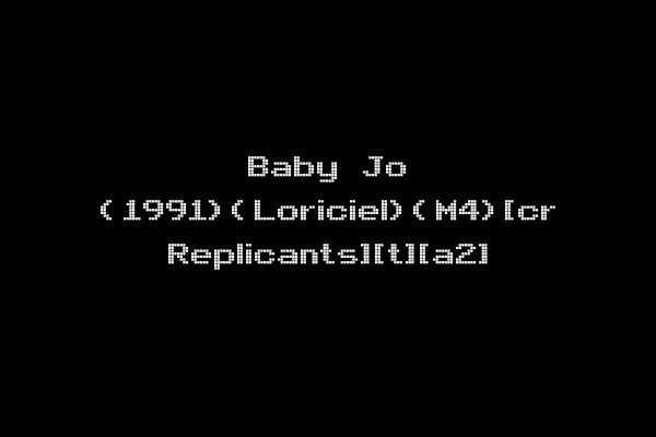 Baby Jo (1991)(Loriciel)(M4)[cr Replicants][t][a2]