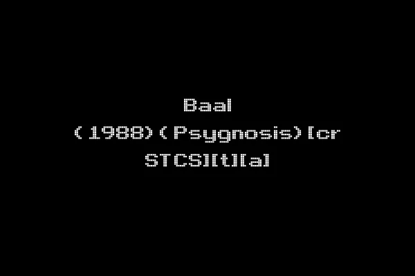 Baal (1988)(Psygnosis)[cr STCS][t][a]