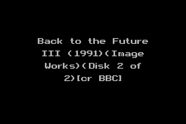 Back to the Future III (1991)(Image Works)(Disk 2 of 2)[cr BBC]