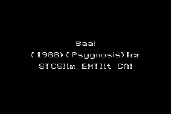 Baal (1988)(Psygnosis)[cr STCS][m EMT][t CA]