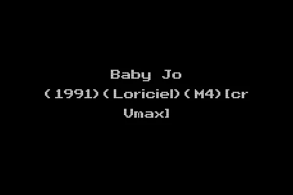 Baby Jo (1991)(Loriciel)(M4)[cr Vmax]