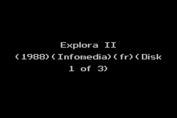 Explora II (1988)(Infomedia)(fr)(Disk 1 of 3)